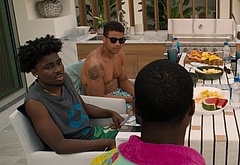 Mason Gooding shirtless in 72 Hours