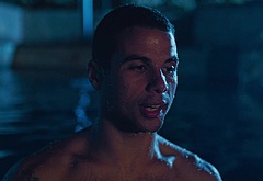 Mason Gooding shirtless and bulge in Pools
