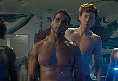 Mason Gooding cock bulge in 72 Hours