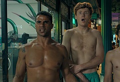 Mason Gooding cock bulge in 72 Hours