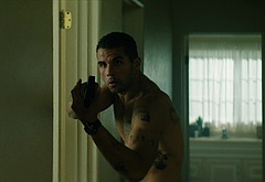 Mason Gooding shirtless in Under Fire