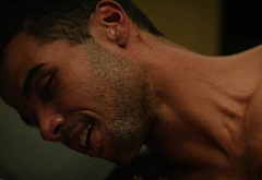 Mason Gooding shirtless in Under Fire