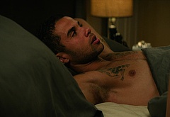 Mason Gooding shirtless in Under Fire
