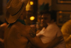 Mason Gooding shirtless in Scream 4
