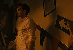 Mason Gooding shirtless in Scream 4