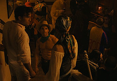 Mason Gooding shirtless in Scream 4