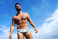 Ricky Martin cock bulge and naked pics