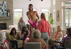 Tom Stevens nude and cock bulge scenes in Moonshine