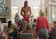Tom Stevens nude and cock bulge scenes in Moonshine