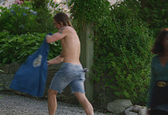 Tom Stevens nude and cock bulge scenes in Moonshine