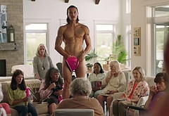 Tom Stevens nude and cock bulge scenes in Moonshine