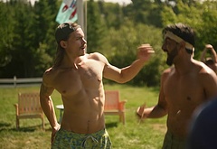Tom Stevens nude and cock bulge scenes in Moonshine