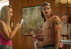 Tom Stevens nude and cock bulge scenes in Moonshine
