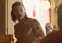 Tom Stevens nude and cock bulge scenes in Moonshine