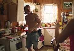 Tom Stevens nude and cock bulge scenes in Moonshine