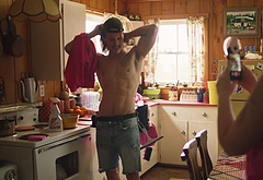 Tom Stevens nude and cock bulge scenes in Moonshine