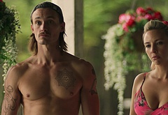 Tom Stevens nude and cock bulge scenes in Moonshine