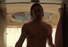 Tom Stevens nude and cock bulge scenes in Moonshine