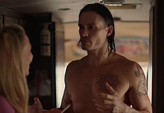 Tom Stevens nude and cock bulge scenes in Moonshine