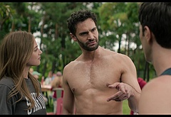 Tom Bateman nude sex scenes in The Love Hypothesis