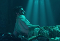 Jake Stormoen naked in The Outpost