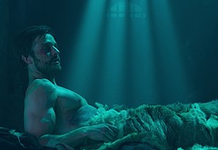 Jake Stormoen naked in The Outpost