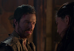 Jake Stormoen naked in The Outpost