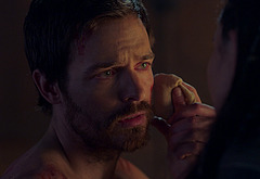 Jake Stormoen naked in The Outpost