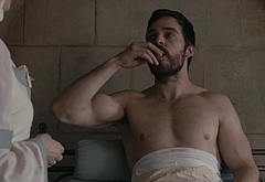 Jake Stormoen naked in The Outpost