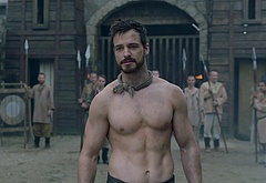 Jake Stormoen naked in The Outpost