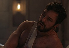 Jake Stormoen naked in The Outpost