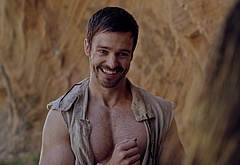 Jake Stormoen naked in The Outpost