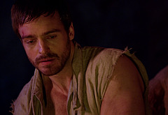Jake Stormoen naked in The Outpost