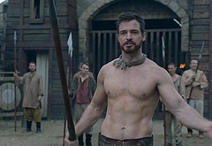 Jake Stormoen naked in The Outpost