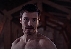 Jake Stormoen naked in The Outpost
