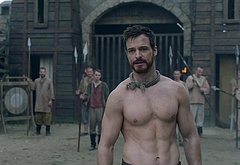 Jake Stormoen naked in The Outpost