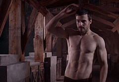 Jake Stormoen naked in The Outpost