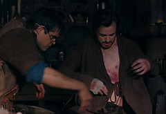 Jake Stormoen naked in The Outpost