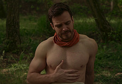 Jake Stormoen shirtless in Love Lost and Found