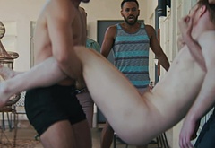 Jason Caceres nude and gay sex in Laid Bare