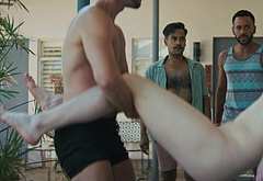 Jason Caceres nude and gay sex in Laid Bare