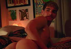 Jason Caceres nude and gay sex in Open To It