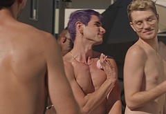 Jason Caceres nude and gay sex in Open To It