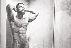 Michele Morrone frontal nude and underwear pics