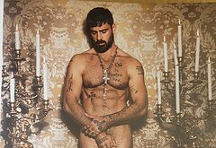Michele Morrone frontal nude and underwear pics