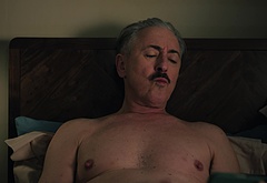 Alan Cumming cock bulge and jerk off scenes in Tip Toe