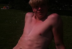 Tom Rhys Harries shirtless and cock bulge pics