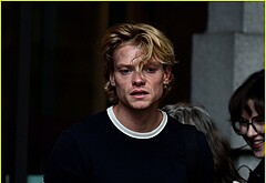 Tom Rhys Harries shirtless and cock bulge pics