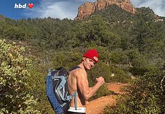 Tom Rhys Harries shirtless and cock bulge pics