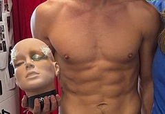 Tom Rhys Harries shirtless and cock bulge pics